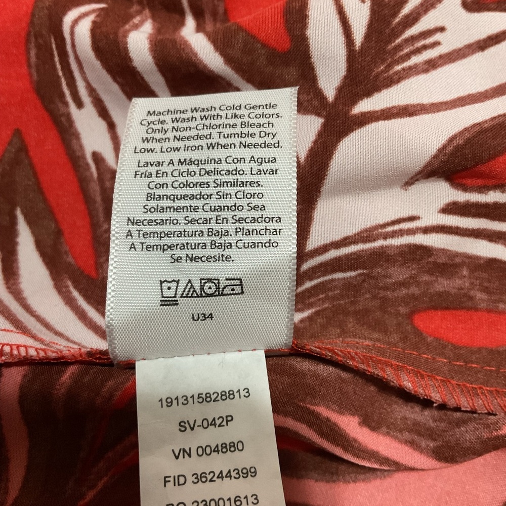 sofia by sofia vergara Red Tropical Halter Maxi Dress - Picture 12 of 12